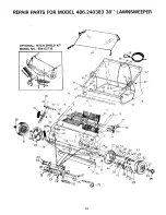 Preview for 14 page of Craftsman 486.240383 Owner'S Manual