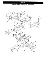 Preview for 12 page of Craftsman 486.244050 Owner'S Manual