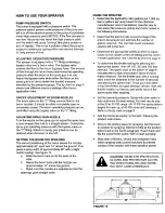 Preview for 8 page of Craftsman 486.24533 Owner'S Manual