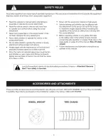 Preview for 3 page of Craftsman 486.248473 Operator'S Manual