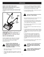 Preview for 17 page of Craftsman 486.248476 Operator'S Manual