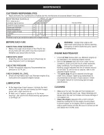 Preview for 18 page of Craftsman 486.25013 Operator'S Manual