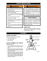 Preview for 3 page of Craftsman 50182 Operator'S Manual