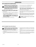 Preview for 16 page of Craftsman 536.270290 Operator'S Manual