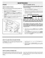 Preview for 22 page of Craftsman 536.270290 Operator'S Manual