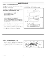 Preview for 23 page of Craftsman 536.270290 Operator'S Manual