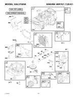 Preview for 50 page of Craftsman 536.270290 Operator'S Manual