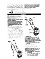 Preview for 4 page of Craftsman 536.292500 Operating Instructions Manual