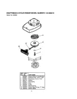 Preview for 20 page of Craftsman 536.292510 Owner'S Manual