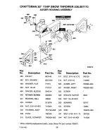 Preview for 38 page of Craftsman 536.881110 Owner'S Manual