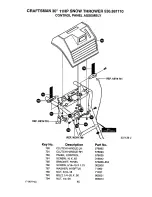 Preview for 45 page of Craftsman 536.881110 Owner'S Manual