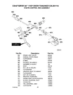 Preview for 48 page of Craftsman 536.881110 Owner'S Manual