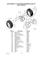 Preview for 44 page of Craftsman 536.881121 Owner'S Manual