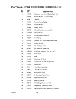 Preview for 56 page of Craftsman 536.881121 Owner'S Manual