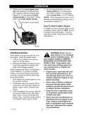 Preview for 13 page of Craftsman 536.881410 Operator'S Manual