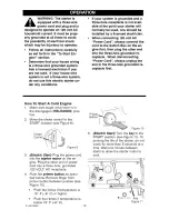 Preview for 12 page of Craftsman 536.881500 Operator'S Manual