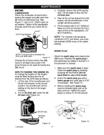 Preview for 17 page of Craftsman 536.885203 Operator'S Manual