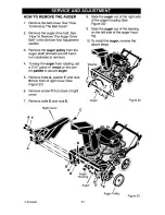 Preview for 21 page of Craftsman 536.885203 Operator'S Manual