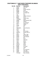 Preview for 29 page of Craftsman 536.885203 Operator'S Manual