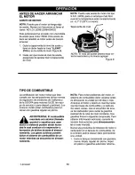 Preview for 50 page of Craftsman 536.885203 Operator'S Manual