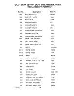 Preview for 39 page of Craftsman 536.88626 User Manual