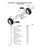 Preview for 42 page of Craftsman 536.88626 User Manual