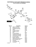 Preview for 44 page of Craftsman 536.88626 User Manual