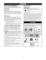 Preview for 10 page of Craftsman 580.675511 Operator'S Manual