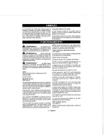 Preview for 27 page of Craftsman 6073290 Operator'S Manual