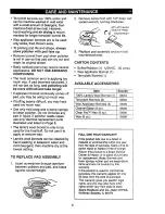 Preview for 5 page of Craftsman 646.106591 Owner'S Manual