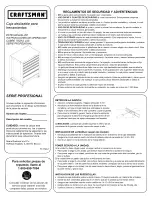 Preview for 2 page of Craftsman 706.139890 Instruction Manual