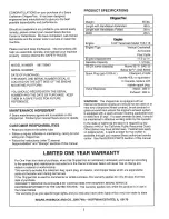 Preview for 5 page of Craftsman 79960 Owner'S Manual