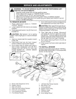 Preview for 26 page of Craftsman 917.20393 Operator'S Manual