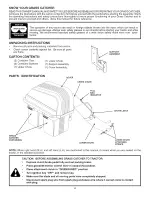 Preview for 4 page of Craftsman 917.249050 Owner'S Manual