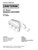 Craftsman 917.249890 Owner'S Manual preview