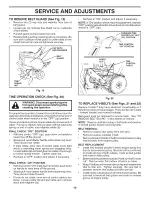 Preview for 14 page of Craftsman 917.25009 Owner'S Manual