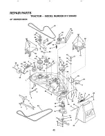 Preview for 42 page of Craftsman 917.25049 Owner'S Manual