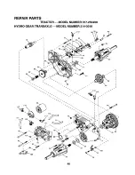 Preview for 48 page of Craftsman 917.25049 Owner'S Manual