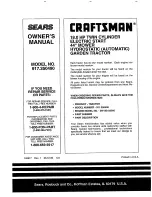 Preview for 64 page of Craftsman 917.25049 Owner'S Manual