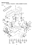 Preview for 32 page of Craftsman 917.255430 Owner'S Manual