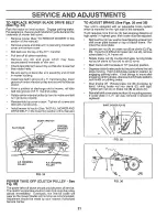 Preview for 21 page of Craftsman 917.255930 Owner'S Manual