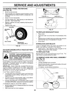 Preview for 24 page of Craftsman 917.256600 Owner'S Manual