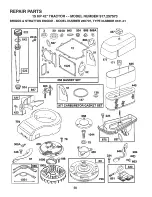 Preview for 50 page of Craftsman 917.257573 Owner'S Manual