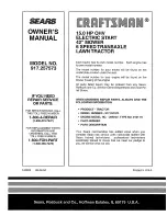 Preview for 56 page of Craftsman 917.257573 Owner'S Manual