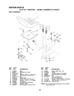 Preview for 38 page of Craftsman 917.257643 Owner'S Manual