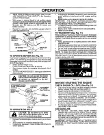 Preview for 14 page of Craftsman 917.258271 Owner'S Manual