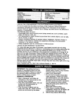 Preview for 2 page of Craftsman 917.271072 Owner'S Manual