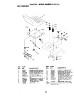 Preview for 42 page of Craftsman 917.271131 Owner'S Manual