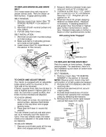 Preview for 23 page of Craftsman 917.272351 Owner'S Manual