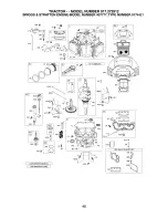 Preview for 48 page of Craftsman 917.272912 Owner'S Manual